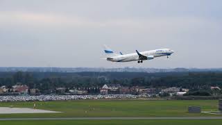 Enter Air go around and landing at Poznan Airport [upl. by Ted]