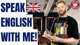 Everyday British English Conversations Cafe  British Accent Training [upl. by Landre55]