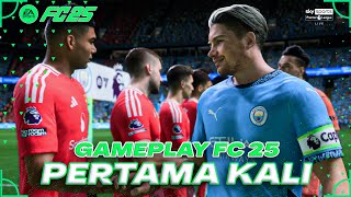 Grapik Realistis Bikin Nagih Buat Main Terus  Man United VS Man City FC 25 Gameplay PC HD [upl. by Eca]