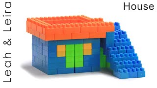 Building Blocks For Kids  Blocks House  Blocks Games  Block Toys  House  Simple House  Blocks [upl. by Ainalem]