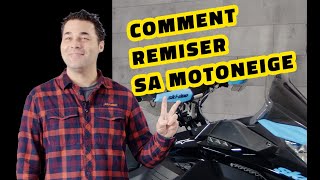 Comment remiser ton SkiDoo [upl. by Llenwad]