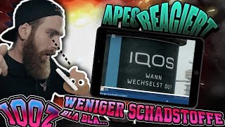 Apes REAGIERT auf Weniger Schadstoffe mit IQOS ⋮ VapingApes [upl. by Adnamma]