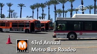 TMN  TRANSIT  43rd Annual LA Metro Bus Roadeo 2019 [upl. by Zeidman358]