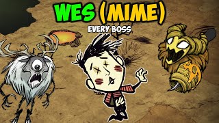 EASILY Defeating ALL Bosses as Wes But everything is wrong [upl. by Gae]