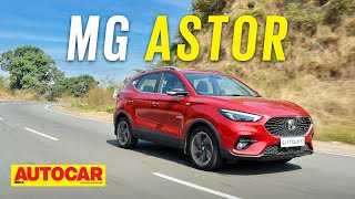 MG Astor real world review  Performance comfort ADAS and more  Autocar India [upl. by Conn568]