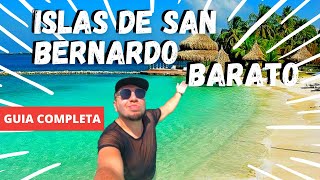 🏖️ISLAS DE SAN BERNARDO ✅GUÍA COMPLETA ‼️COSTOS‼️Las Playas Mas Increíbles De Colombia🇨🇴✈️ [upl. by Otanod]