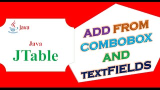 Java JTable Ep13  Add Rows From TextField and ComboBox Dynamically [upl. by Aleetha]