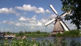 Kinderdijk Windmills Netherlands [upl. by Eniamrahs]