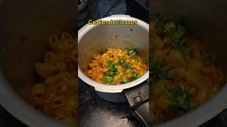 Cooker Pasta 😋 food pasta pasta quicksnacksrecipe [upl. by Nylhtiak659]