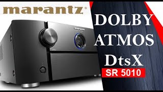 Marantz sr 5010 Dolby Atmos amp Dtsx demo video urdu hindi [upl. by Boorer]