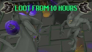 10 Hours Of Grotesque Guardians LOOT Gargoyle Boss  Guide OSRS [upl. by Hardy]