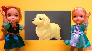 Lost dog  Will Elsa amp Anna toddlers find their pet [upl. by Pinsky]