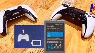 How to Change a PS5 Controller Battery for a New One 🎮 [upl. by Otiragram]