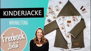 FREEBOOK  Wendejacke für Kinder  Zipfeljacke Bella [upl. by Cannice]