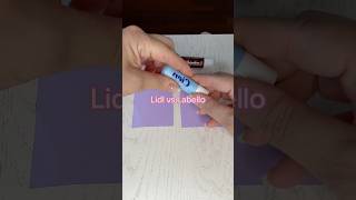 Lidl vs Labello lipbalm lipstick lipsticklover lipcare [upl. by Andrew]