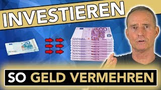 TIPPS richtig INVESTIEREN  So lässt Du GELD für Dich arbeiten [upl. by Lecrad545]