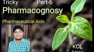 Trick to learn drugs of Pharmacognosy  Part6  Pharmaceutical Aid [upl. by Garrek]