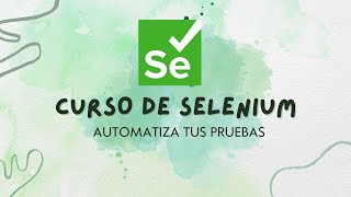 CURSO DE SELENIUM [upl. by Enitnemelc559]