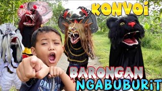 Konvoi Barongan Ngabuburit  Barongan Devil dan Barongan Macan [upl. by Carolan]