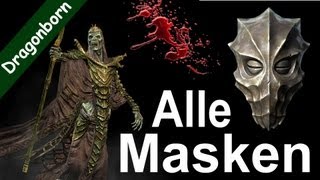 Skyrim Dragonborn  Alle Drachenpriestermasken auf Solstheim finden FundorteLocations [upl. by Jenne708]