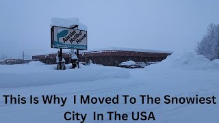 This Is Why I Live In The Snowiest City In The USA [upl. by Elsbeth]