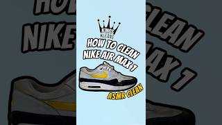 HOW TO CLEAN NIKE AIR MAX 1s 😱🔥SUBSCRIBE FOR CLEANING TIPS ✅ [upl. by Klump]