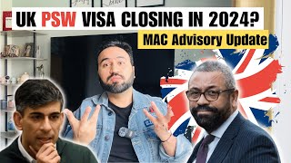 UK Visa Update  Is UK PSW Visa Closing In 2024  Latest UK Immigration Update [upl. by Fisken]