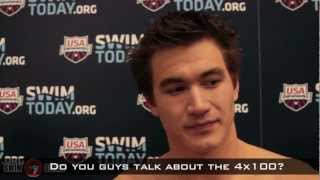 4x100 Freestyle Relay US Olympic Preview GMM presented by SwimOutletcom [upl. by Arabrab219]