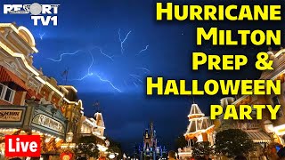 🔴Live Magic Kingdom Halloween Party before Hurricane Milton  Disney World Live Stream  10824 [upl. by Norre125]