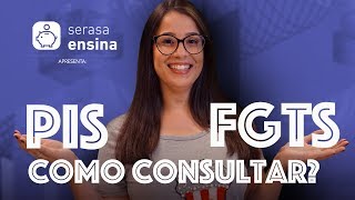 Como consultar o PIS e FGTS  Serasa Ensina [upl. by Gonta178]