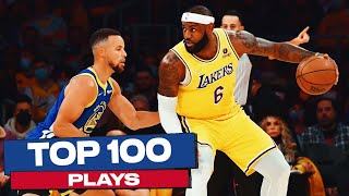 Top 100 NBA Plays of 2021 🔥 [upl. by Ailev]