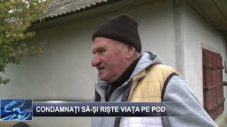 Condamnați să și riște viața pe pod 30 octombrie 2024 TELEM Botoșani [upl. by Riki373]