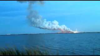 Antares Rocket Explosion at NASA Wallops Flight Facility Virginia [upl. by Macrae]