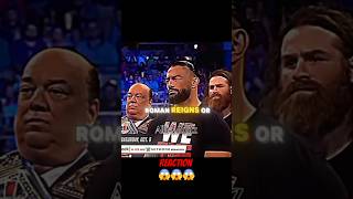 Roman Reigns Reaction 😱🔥 wwe romanreigns subscriber [upl. by Nance]