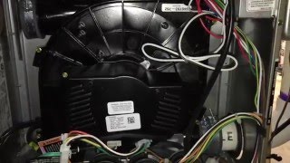 Bryant Gas Furnace Inducer Motor Failure and Replacement [upl. by Nylrebmik895]