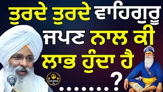 ਤੁਰਦੇ ਤੁਰਦੇ ਵਾਹਿਗੁਰੂ ਜਪਣ ਨਾਲ ਕੀ ਲਾਭ ਹੁੰਦਾ ਹੈ  Dhan Dhan Baba Deep Singh Ji [upl. by Neiht]