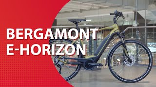 EBike Bergamont EHorizon Premium Pro Belt Amsterdam Tiefeinsteiger Bosch Performance Line CX Review [upl. by Ledairam]