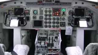 Inside the Lakeshore Express Saab 340B N9CJ at Pellston Regional Airport KPLN HD 1080p [upl. by Esdnil]