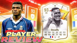 🤯93 THE GOLAZO SHOW EVOLUTION DESAILLY PLAYER REVIEW  EA FC 24 ULTIMATE TEAM [upl. by Nadeau201]