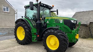 JOHN DEERE 6155R TRACTOR 50K COMMAND PRO [upl. by Anoerb]