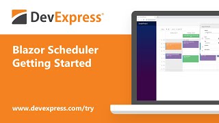 Blazor Scheduler Get Started [upl. by Serafine]