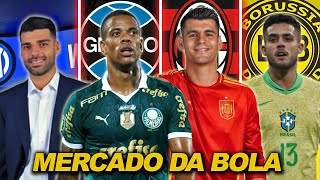 13 CONTRATAÇÕES CONFIRMADAS  GRÊMIO TENTA CAIO PAULISTA  MILAN FECHA COM MORATA  YAN COUTO E [upl. by Nay894]