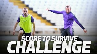 SCORE TO SURVIVE CHALLENGE  Ft Son Kane Eriksen Lucas Dier amp Aurier [upl. by Sedgewick]