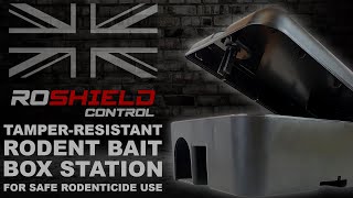 Roshield Baiter Rodent Bait Station Box with Baiter Box MK1 [upl. by Mccormick]