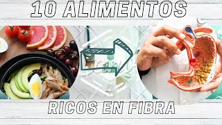 🌾✨ 10 Alimentos Ricos en Fibra que Mejorarán tu Salud 🚀🍎 [upl. by Reg]