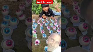 😱 Wait for end 😱 cooking candy food egg bushcraft camping outdoors abcvlogs cuteanimal [upl. by Avraham]