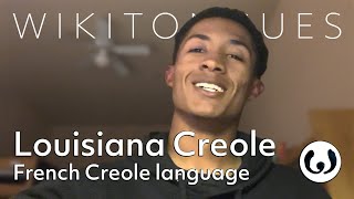 The Louisiana Creole language casually spoken  Taalib speaking KouriVini  Wikitongues [upl. by Ennywg]