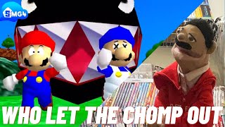 SMG4 Remastered64 WHO LET THE CHOMP OUT Reaction Puppet Reaction [upl. by Carlota611]