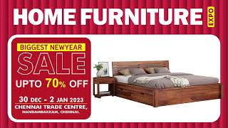 Home Furniture Expo from 30th Dec to 2nd Jan 2023  Chennai Trade Center Nandambakkam Chennai [upl. by Ecargyram]