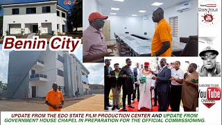 EDO STATE FILM PRODUCTION CENTER IN PREPARATION FOR THE OFFICIAL COMMISSIONING [upl. by Ruscio582]